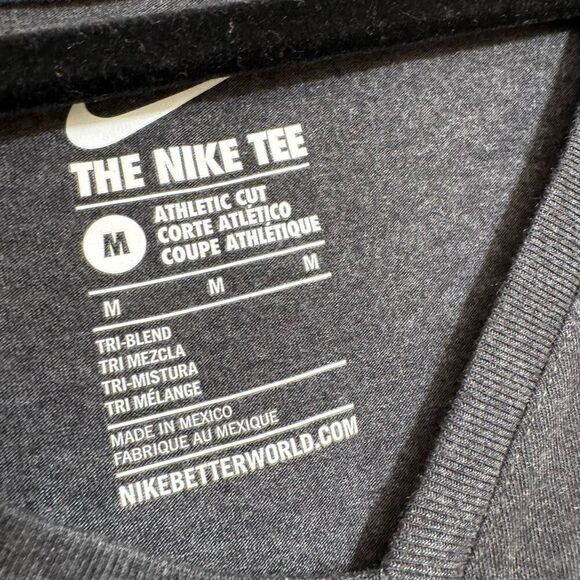 Nike Dri Fit Gray Orange Women's Athletic Giants MLB California SF Top M NWT - Picture 3 of 7